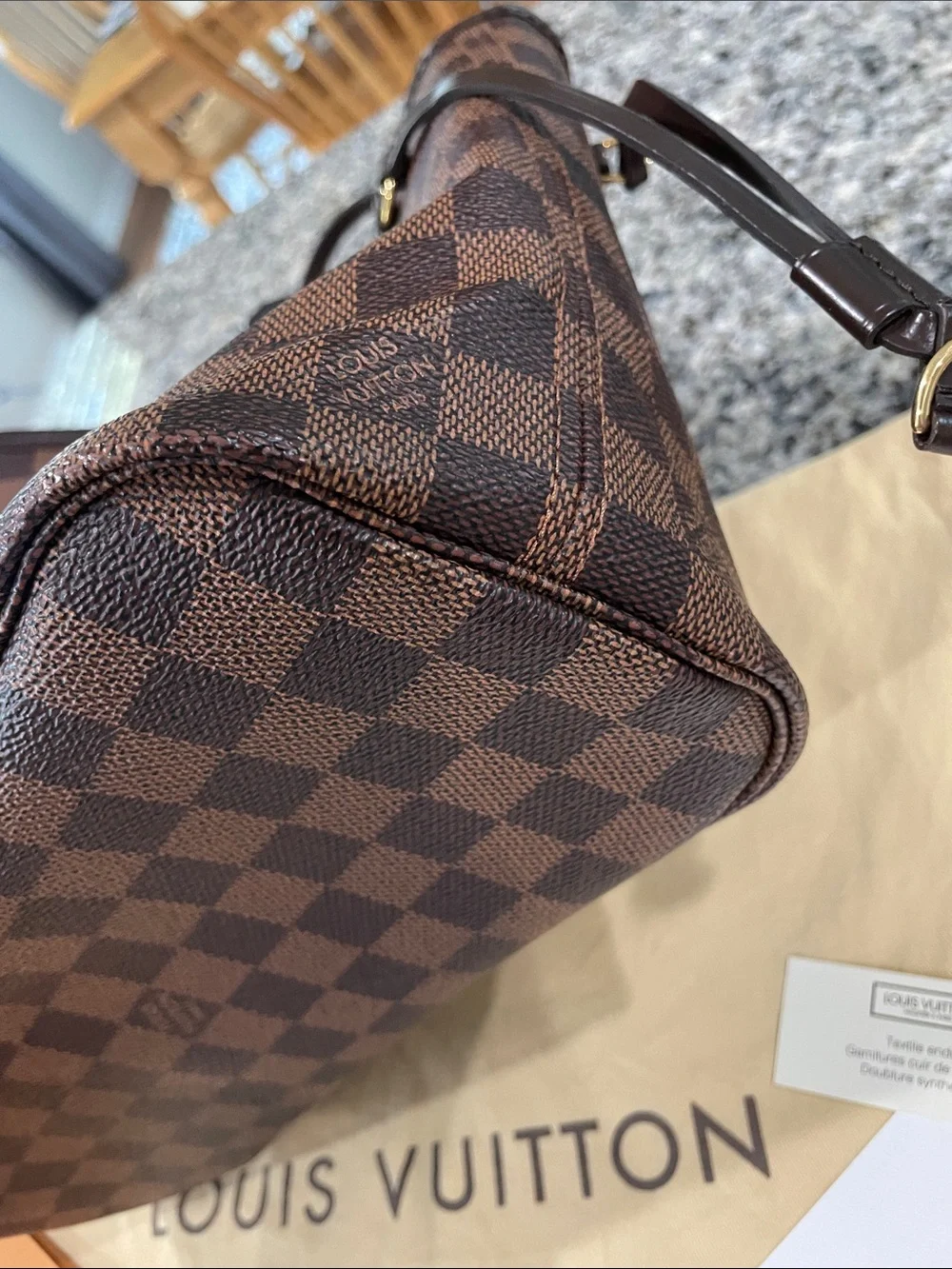 Louis Vuitton Neverfull PM Damier Ebene